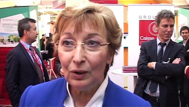 Anne-Marie Escoffier au Congrès des maires 2013