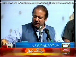 PM Nawaz to visit Karachi on Tuesday