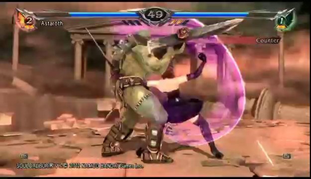 Soul Calibur V | Ranked Online Match - Astaroth Versus Amy