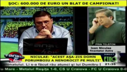Ioan Niculae la FANATIK SHOW (25.11.2013)