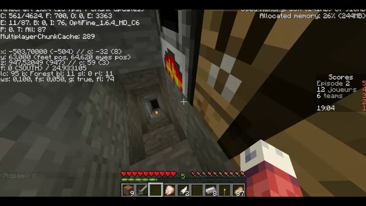 [Minecraft Ultra hardcore] PVP S01E02