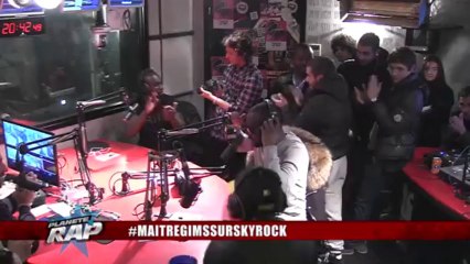 Maître Gims " Zombie" en live dans Planète Rap