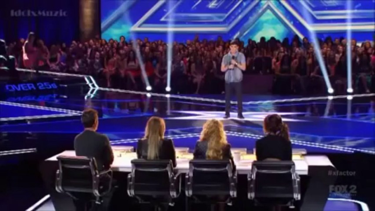 Al Calderon Call Me Maybe The X Factor USA 2013 Auditions 4 Chair Challenge)