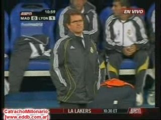 Carew (0-1) vs Real Madrid 21-11-2006