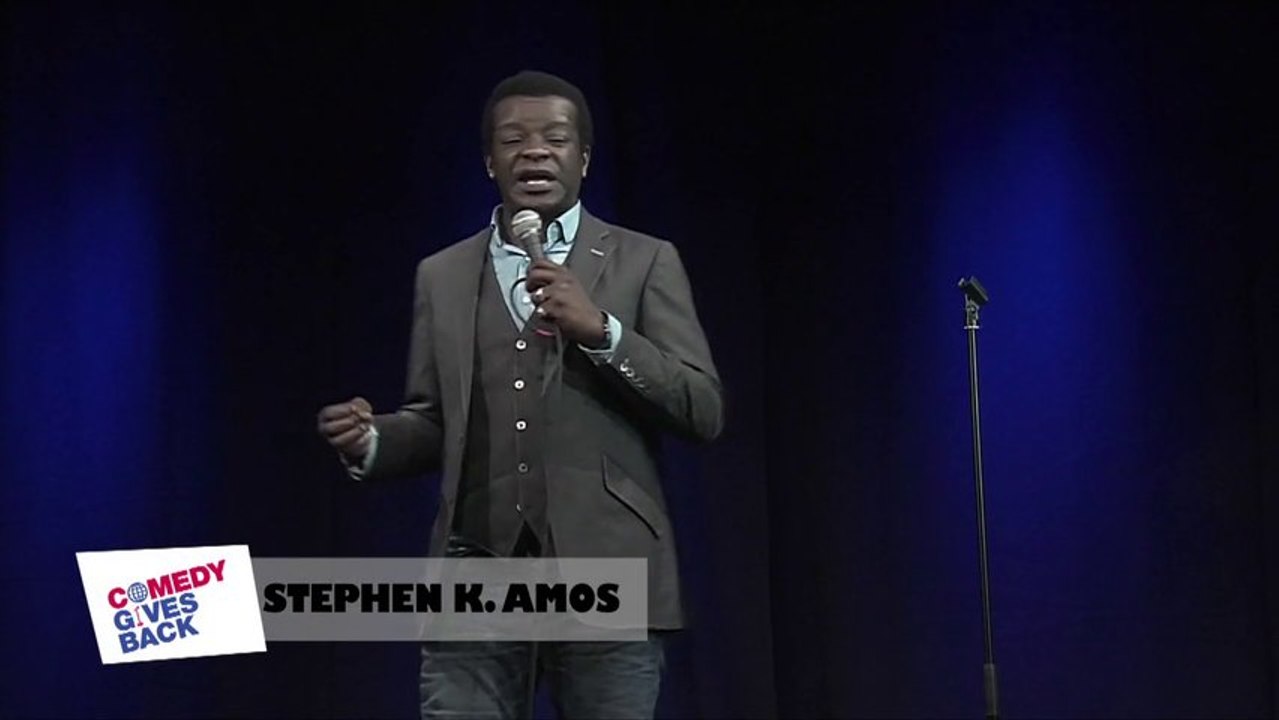 Jokes from London: Stephen K Amos and his twin sister
