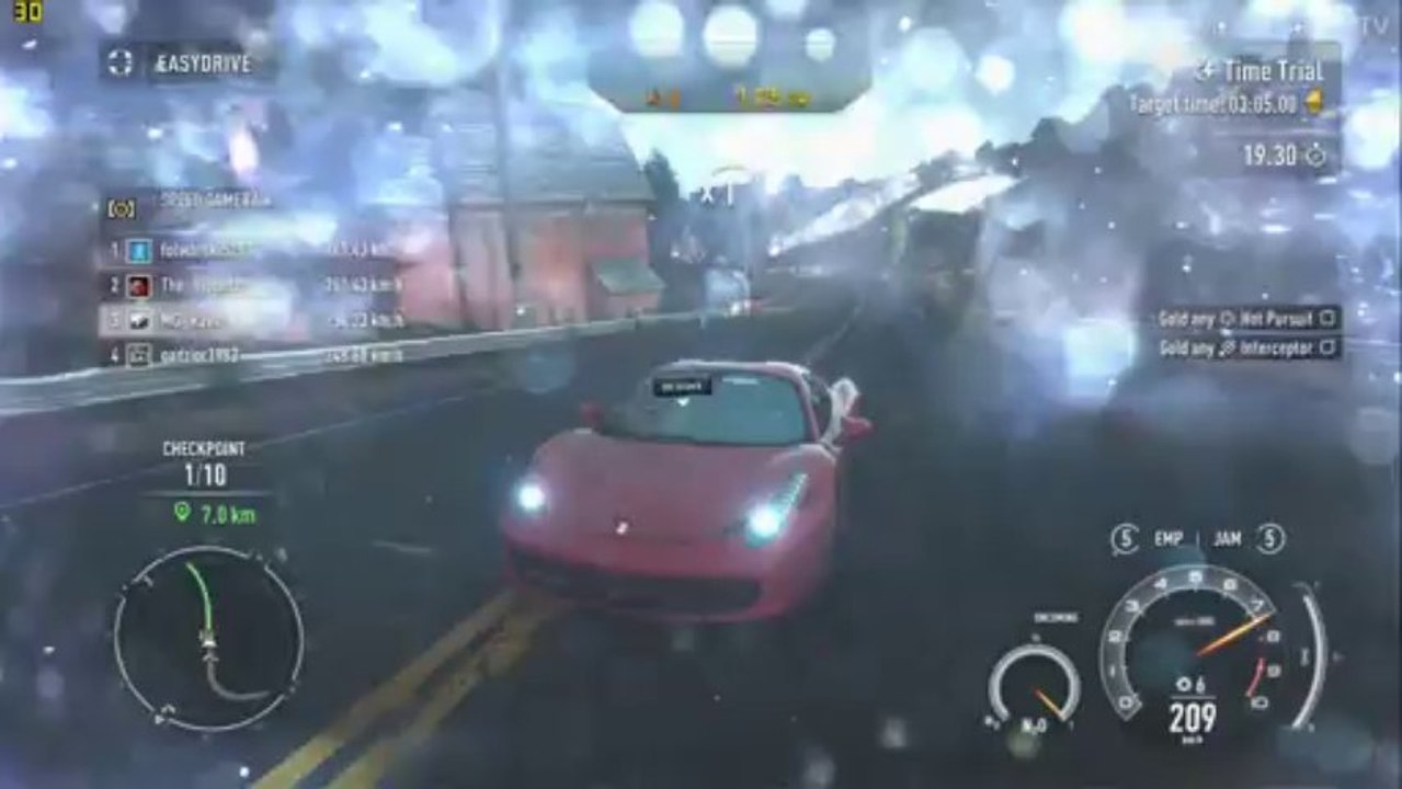 Need for Speed Rivals PC - Ferrari 458 Italia Spider Gameplay