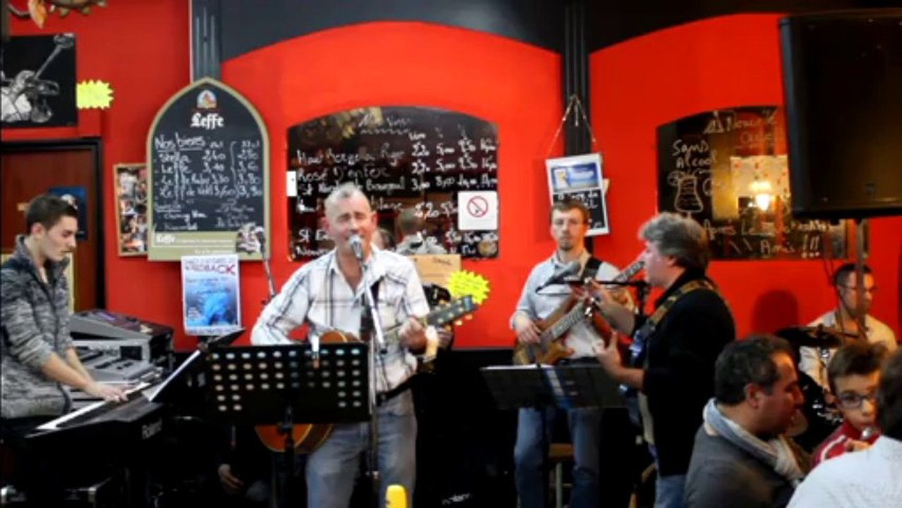 JP BARASTIER en Live au Café du Théâtre avec ses musiciens - "L'amour à la machine" A. Souchon