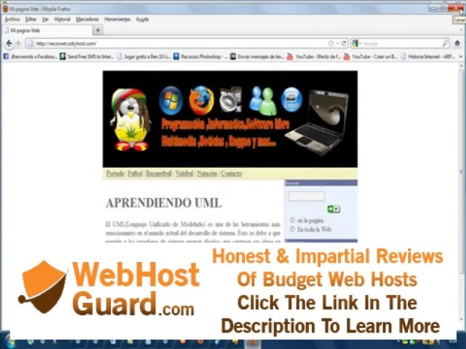 subir pagina Web a un Hosting con dominio gratis