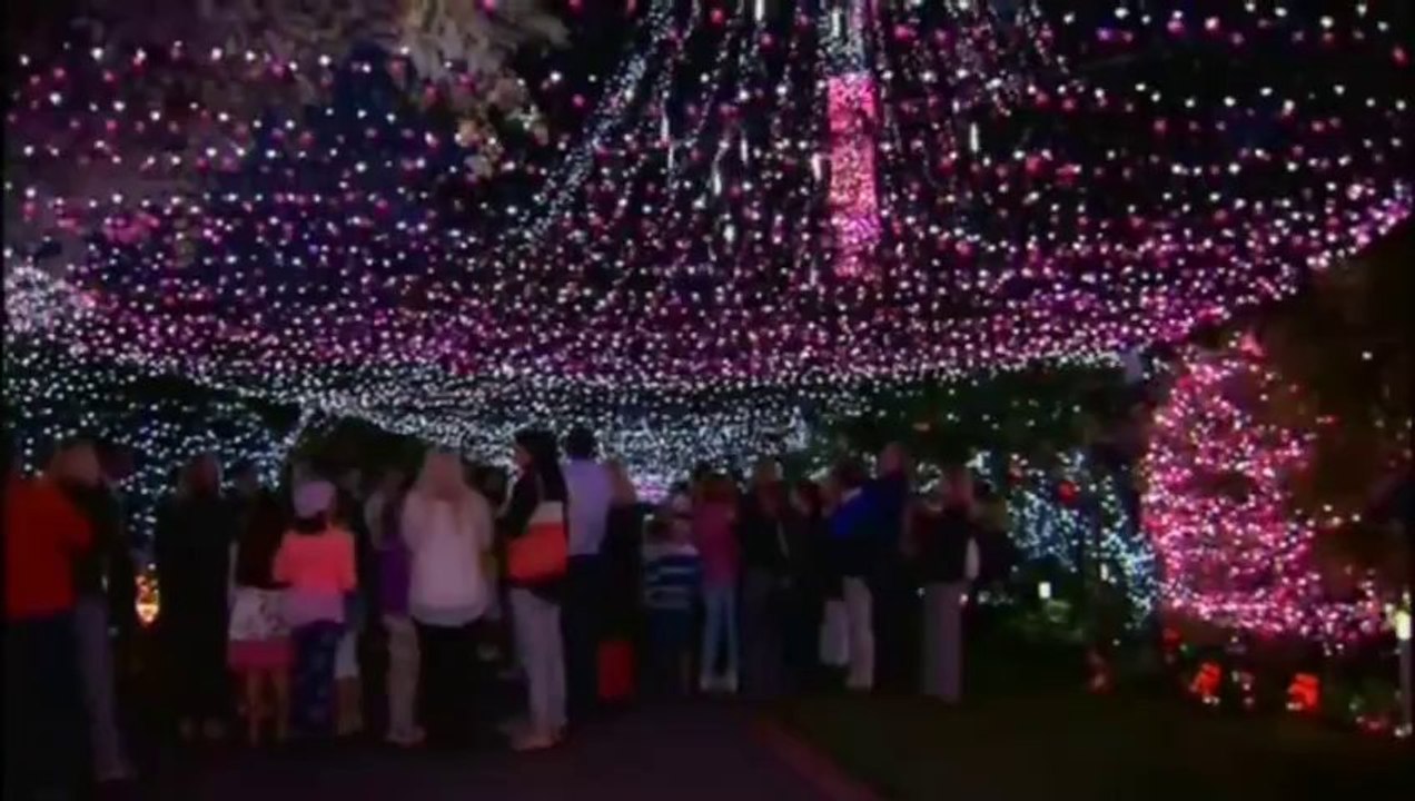 Christmas Lights World Record 2013 500000 lights!! Vidéo Dailymotion