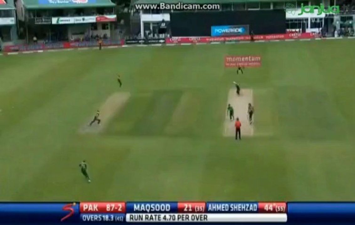 Ahmad Shehzad 100 Runs Against South Africa in 2nd ODI