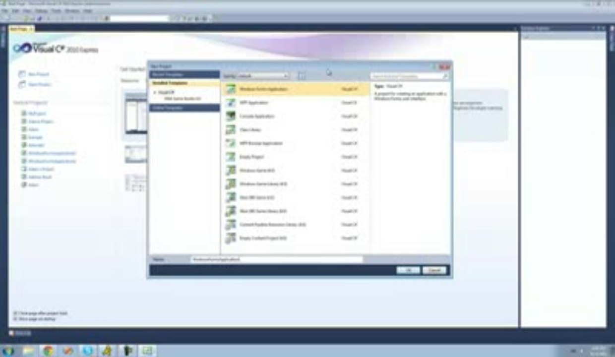 C# Beginners Tutorial - 1 - Introduction and Installing C# 2010