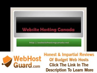 Website Hosting Canada