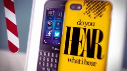 CHRISTMAS STATEMENT SNAP-ON BACK CASE COVER FOR BLACKBERRY Q5