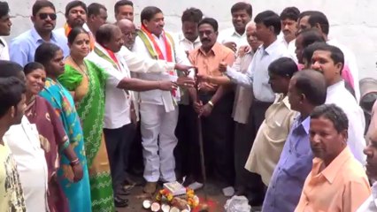 Sewerage pipe line Inauguration at Premnagar on 04-07-13