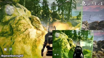 Killzone Shadow Fall - PS4 vs PS VITA Remote Play