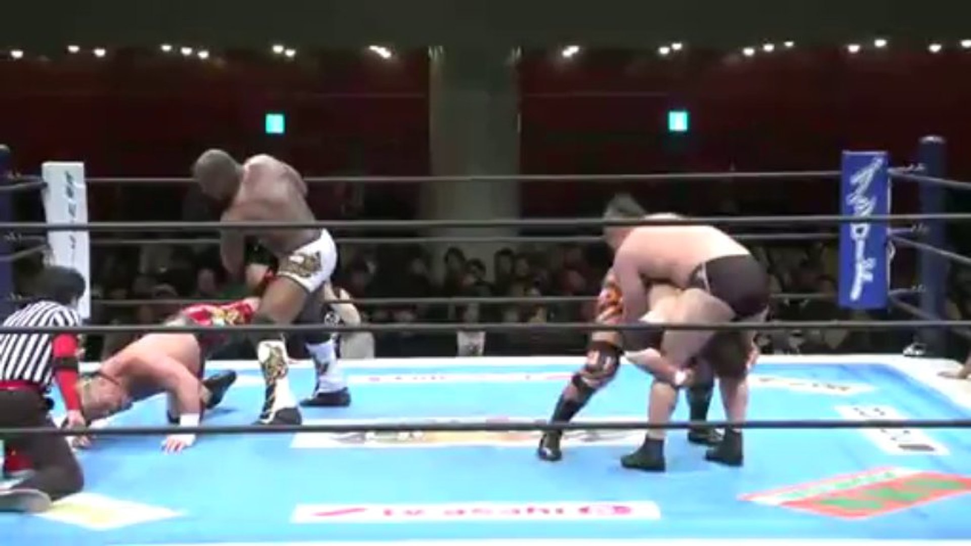 Suzuki-gun (Minoru Suzuki & Shelton Benjamin) vs. TenKoji (Hiroyoshi Tenzan  & Satoshi Kojima) (NJPW) - video Dailymotion