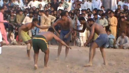 Qaiser Bajwa Club vs 130 Club Kabadi Sargodha part1