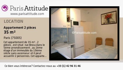 Appartement 1 Chambre à louer - Port Royal, Paris - Ref. 7613