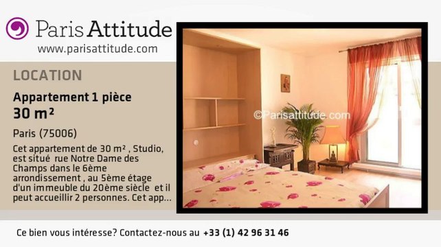 Appartement Studio à louer - Jardin du Luxembourg, Paris - Ref. 1502