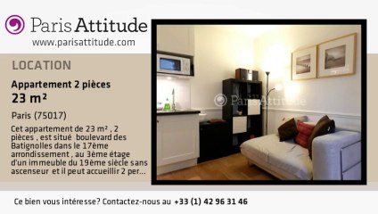 Appartement 1 Chambre à louer - Batignolles, Paris - Ref. 7927