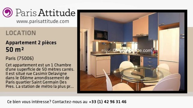 Appartement 1 Chambre à louer - Jardin du Luxembourg, Paris - Ref. 2636