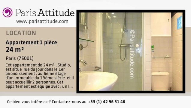 Appartement Studio à louer - Châtelet, Paris - Ref. 6729