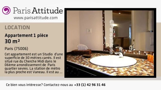 Appartement Studio à louer - St Placide, Paris - Ref. 3024