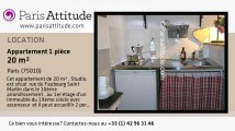 Appartement Studio à louer - Gare de l'Est/Gare du Nord, Paris - Ref. 5430