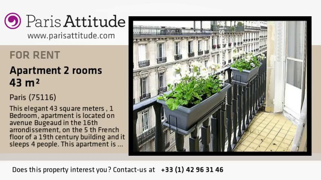1 Bedroom Apartment for rent - Victor Hugo, Paris - Ref. 7398