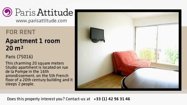 Studio Apartment for rent - La Muette, Paris - Ref. 3216