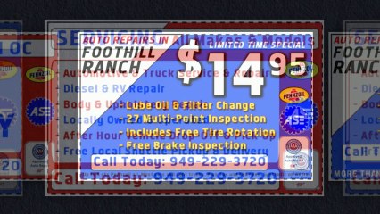(949) 229-3720 Auto Filter Change Irvine