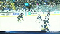 Hockey sur glace : Loui Eriksson fait deux petits ponts, sur lui-même et sur le gardien