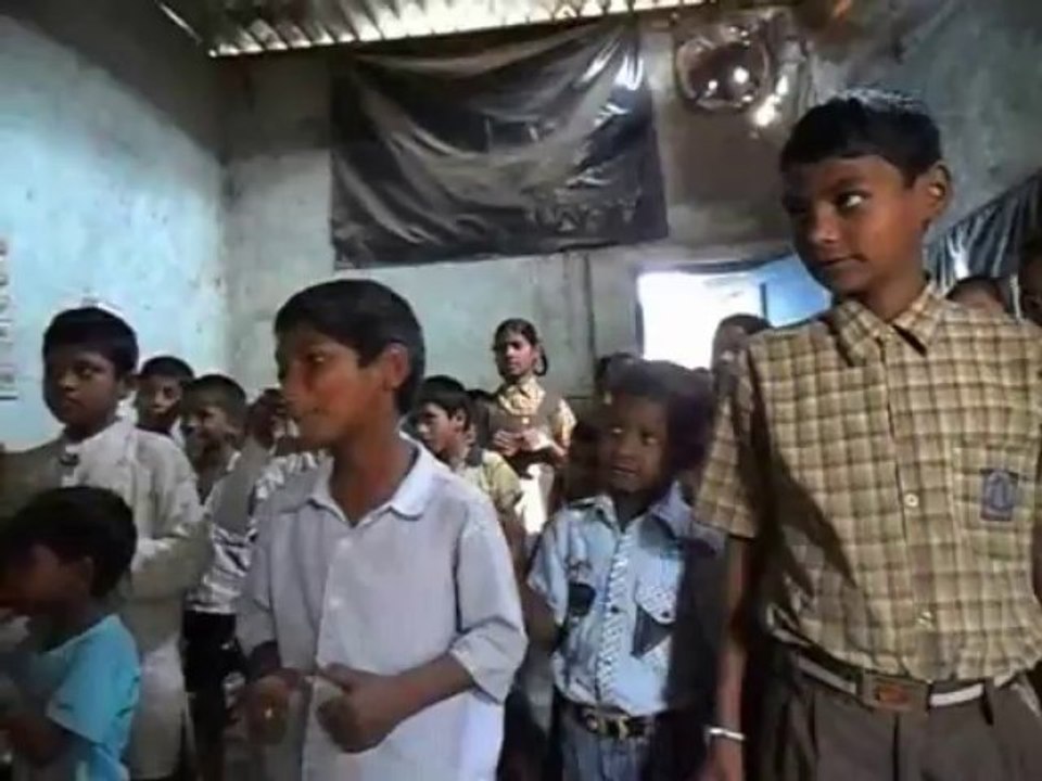 Reap teaching in the slums  of Mumbai
