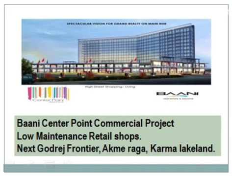 400@12500^Baani Center Point||9871424442||Sector 80 nh 8