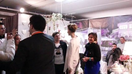 Trentola Ducenta (CE) - Nina Moric alla fiera "Mia sposa" (24.11.13)