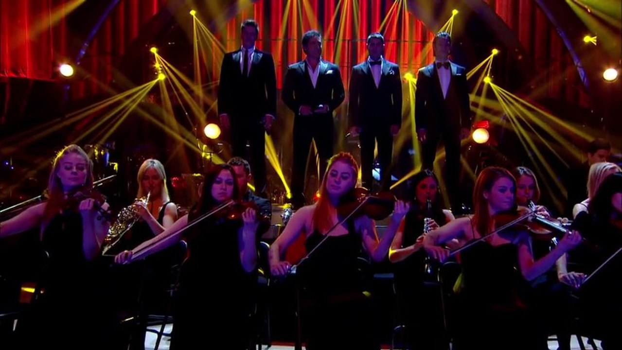 Il Divo - performing 'Tonight' on BBC1 - 2013.11.24