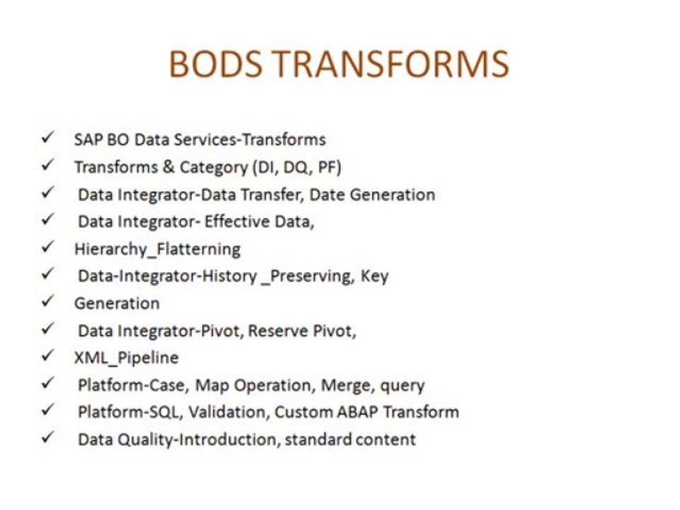 SAP BODS PPT5