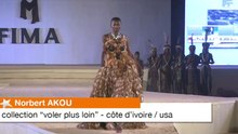 Norbert Akou (Côte d'Ivoire / USA) aux défilés panafricains du Fima 2013