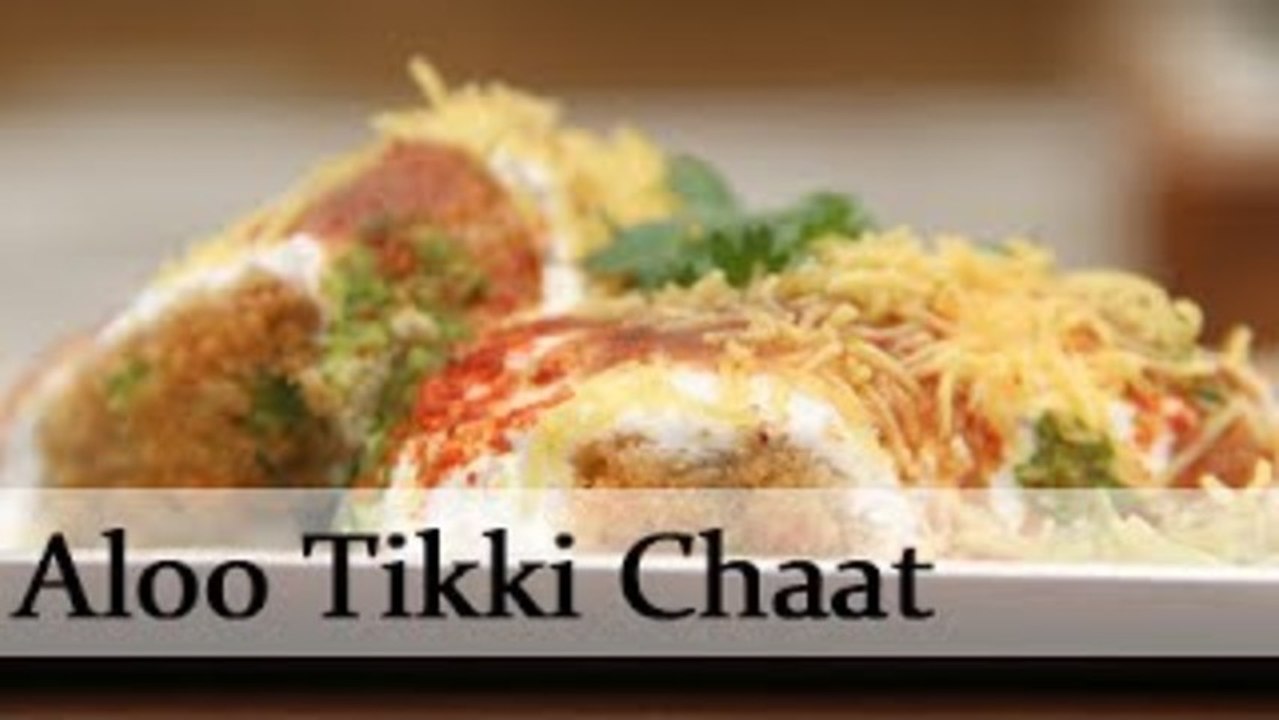 Aloo Tikki - Spicy Fried Potato Patties With Yogurt Dip - Quick Snacks Recipe By Ruchi Bharani [HD]