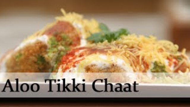 Aloo Tikki - Spicy Fried Potato Patties With Yogurt Dip - Quick Snacks Recipe By Ruchi Bharani [HD]