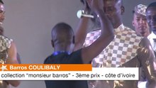 Barros Coulibaly (Côte d'Ivoire), 3e prix au concours des jeunes stylistes - Fima 2013
