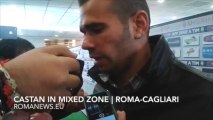 CASTAN IN MIXED ZONE - ROMA-CAGLIARI 0-0 25/11/13