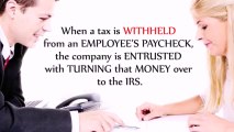 Tax help Sarasota_ You May Be Responsible For Unpaid Payroll Taxes In Your Business