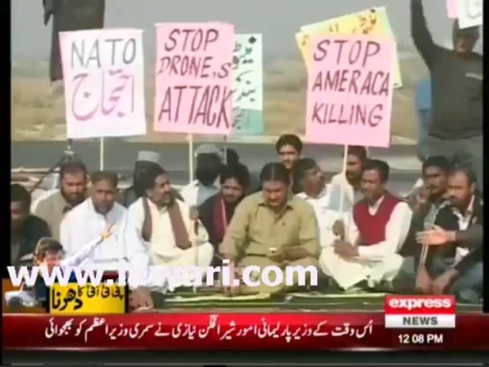 Jamshaid Dasti blocked nato supply in muzaffargarh