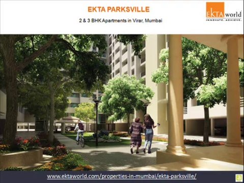 2 and 3 BHK Flats in Virar Mumbai at Ekta Parkville