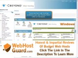 Cbeyond Web Hosting and Domain Tools  Chapter 1 Web Hosting Dashboard