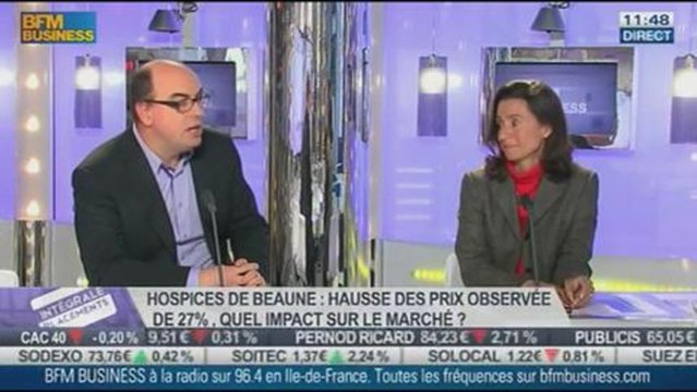 Vins: faut-il acheter en période de fête, Angélique de Lencquesaing, dans Intégrale Placements – 26/11