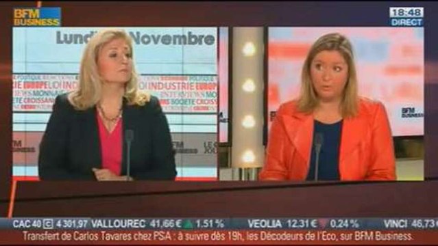 Carole Couvert, présidente de la CFE-CGC, dans Le Grand Journal - 25/11 4/4