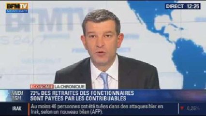 Download Video: La chronique éco de Nicolas Doze: qui paie les retraites des fonctionnaires ? - 26/11