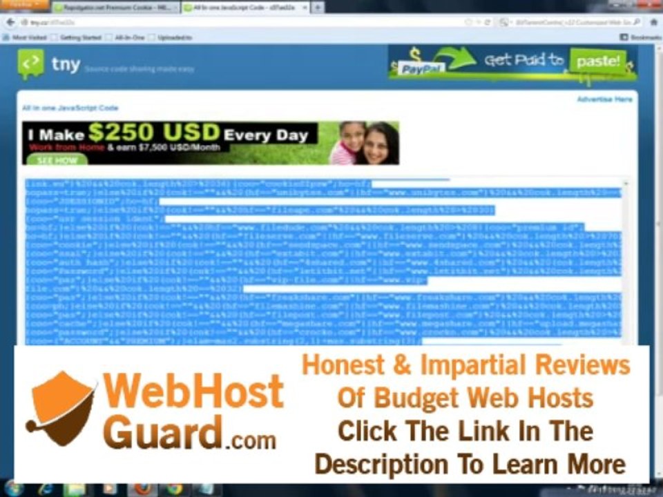 How to use Premium Cookies Using JavaScript From All File-hosting Sites[Rapidgator,hotfile,etc]